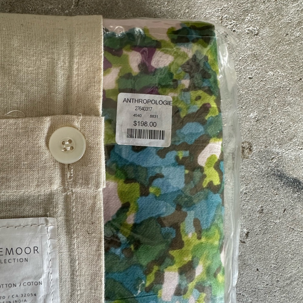 Anthropology twin duvet NEVER OPENED. Original price  ON IT $198 - Picture 3 of 3